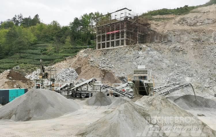 Liming PE600*900 mobile jaw crusher with diesel engine Mobila krossar