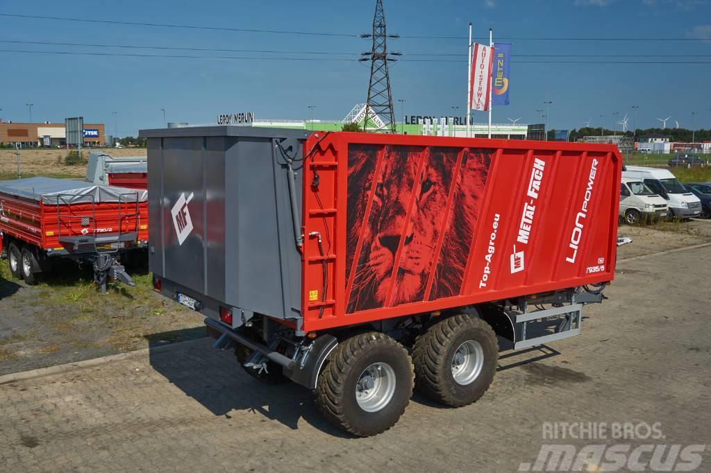 Metal-Fach T935/6 - 32m3 trailer with front sliding wall Kombivagnar