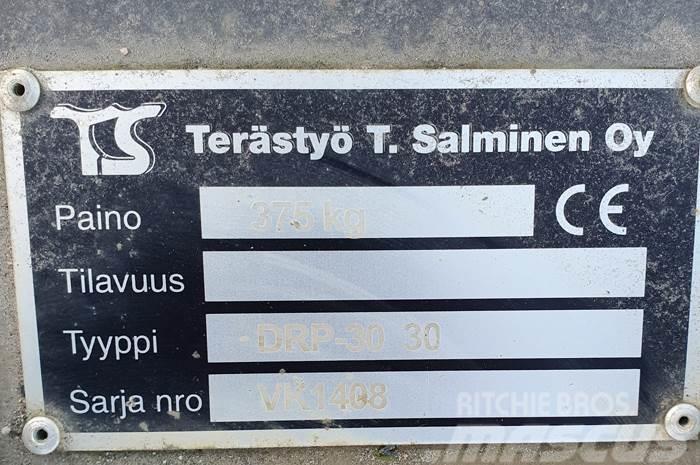  Terästyö T. Salminen DEMAREC DRP30 PULVEROITSIJAN Redskapsfäste/ adaptrar