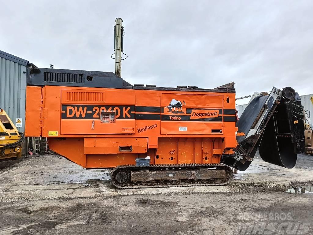 Doppstadt DW 2060 K BioPower shredder waste wood remote Avfallsförstörare