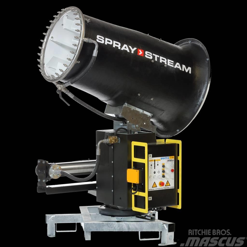 SprayStream STØV / FOG  Cannons   -         Støv/lugt-kontrol Befuktningssystem