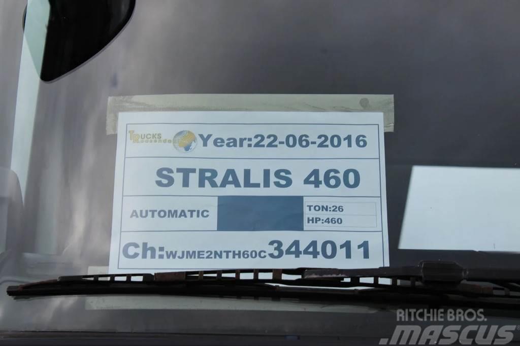 Iveco Stralis 460 + 6X2 + 20T Lastväxlare/Krokbilar