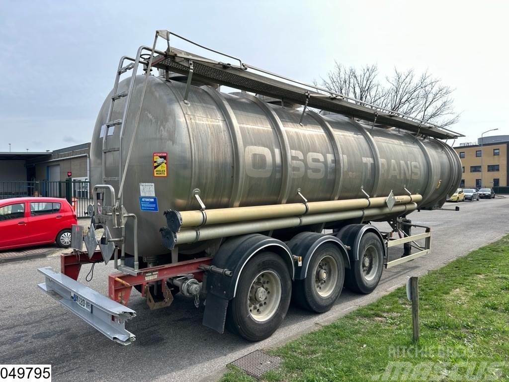 Magyar Chemie 37500 Liter RVS Tank, 1 Compartment Tanktrailer