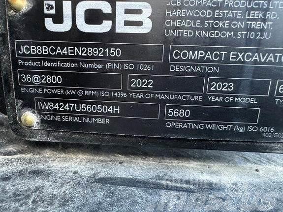JCB 60C-2 Minigrävare < 7t