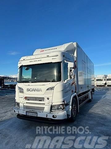 Scania P280B4x2NB m/Närko skappåbygg, sideåpning og baklø Skåpbilar