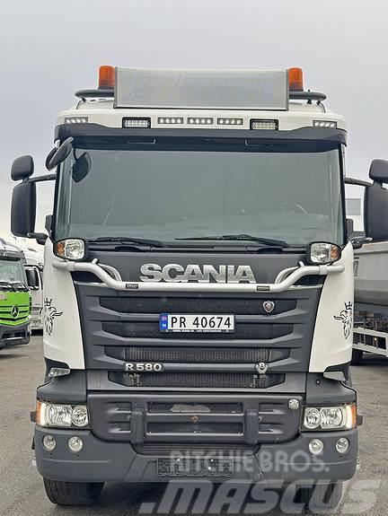Scania R 580 tipp 3A Brøytefeste Tippbilar