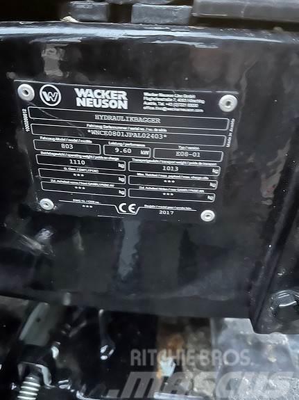 Wacker Neuson 803 Dual power Minigrävare < 7t