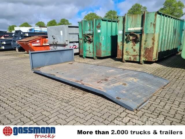  Andere City-Abrollplattform, 4.500mm Specialcontainers