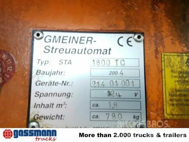 Gmeiner Streuautomat STA 1800 TC mit Övriga traktortillbehör