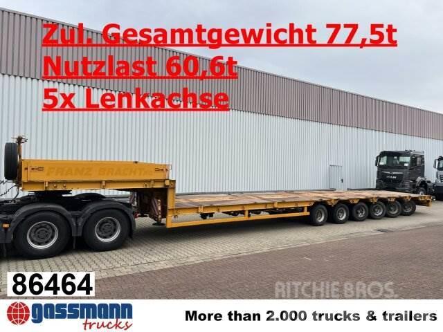 Goldhofer STZ-L6-62/80, 5x Lenkachse Låg lastande semi trailer