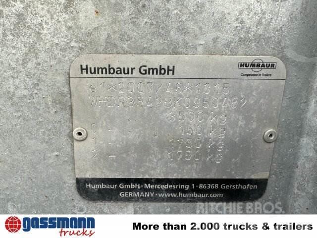 Humbaur HS 353016, Verzinkt Maskintransporter