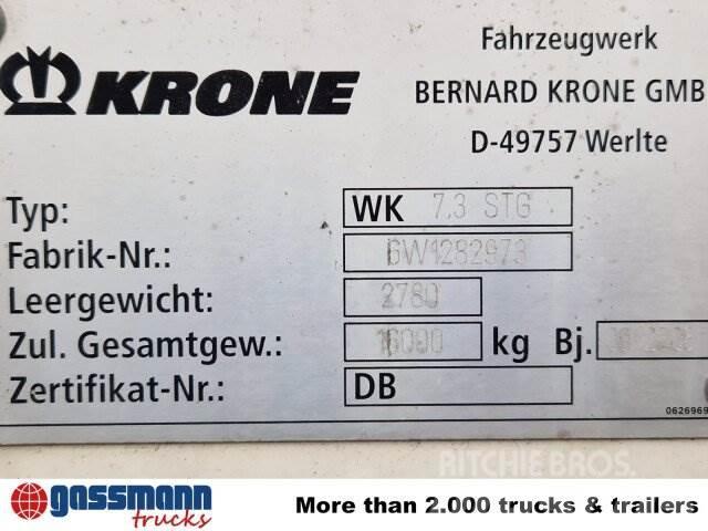 Krone WK 7.3 STG Wechselbrücke Växelflak-/Containerbilar