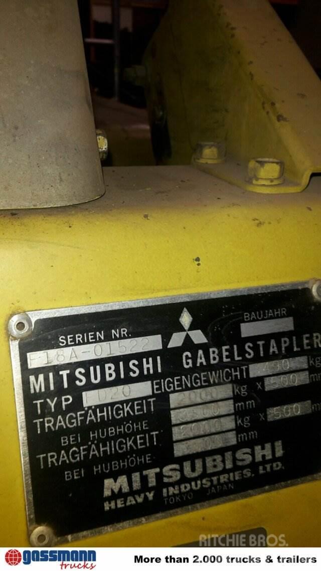 Mitsubishi FD20 Övrigt