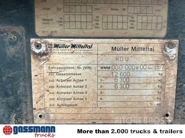 Müller-Mitteltal KDU 12.6, Ex-Bundeswehr Tippsläp