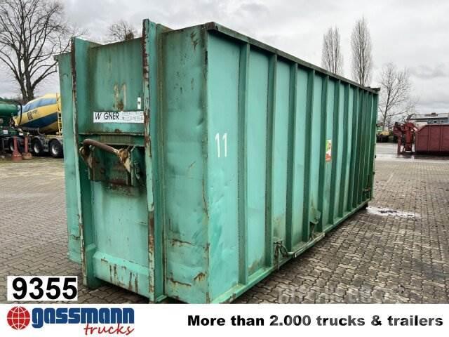 Wagner WPCM 600.26, 26m³ Specialcontainers