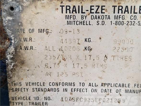 Trail-Eze TE801 Låg lastande semi trailer
