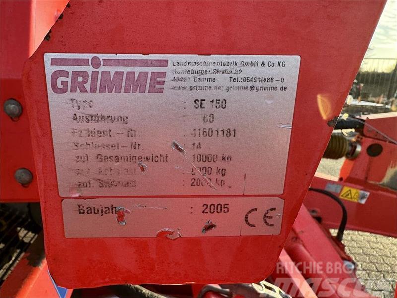 Grimme SE-150-60-UB Potatisupptagare och potatisgrävare
