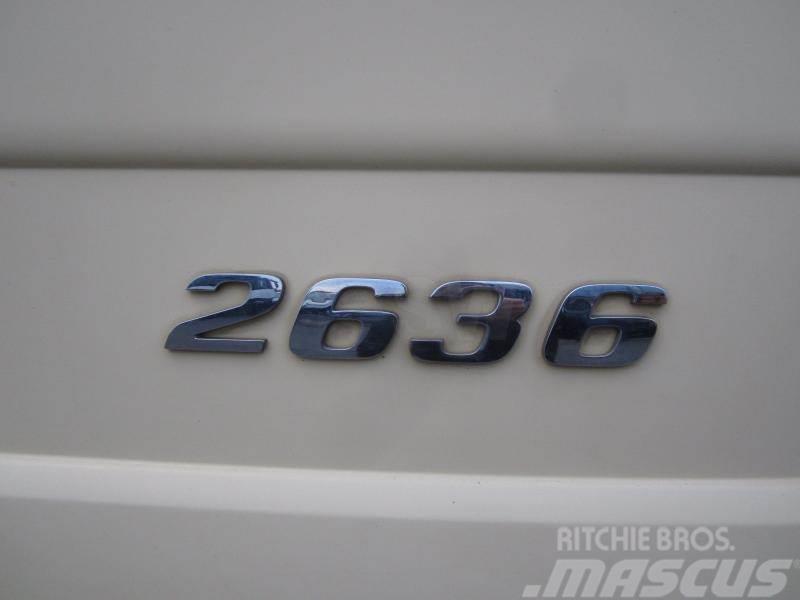 Mercedes-Benz Actros 2636 Lastväxlare med kabellift