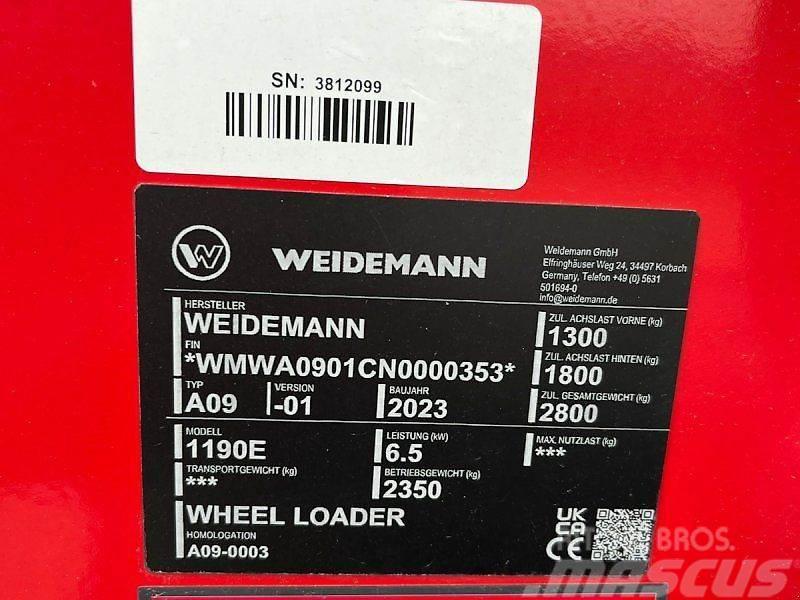 Weidemann 1190E Kompaktlastare