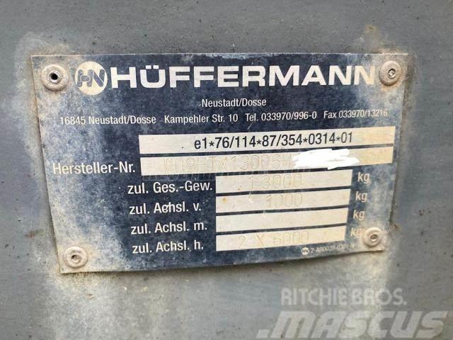 Hüffermann HTM 13 Växelflak-/Containersläp