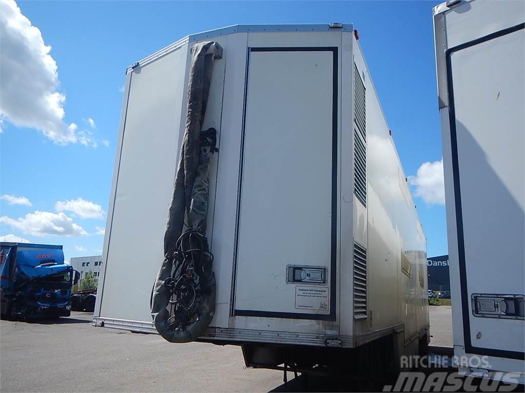  HMK 2-stock lukket Grisetrailer Djurtransport trailer