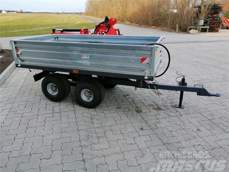 Dk-Tec GBT 210 cm Galvaniseret trailer 2 tons Övriga grönytemaskiner