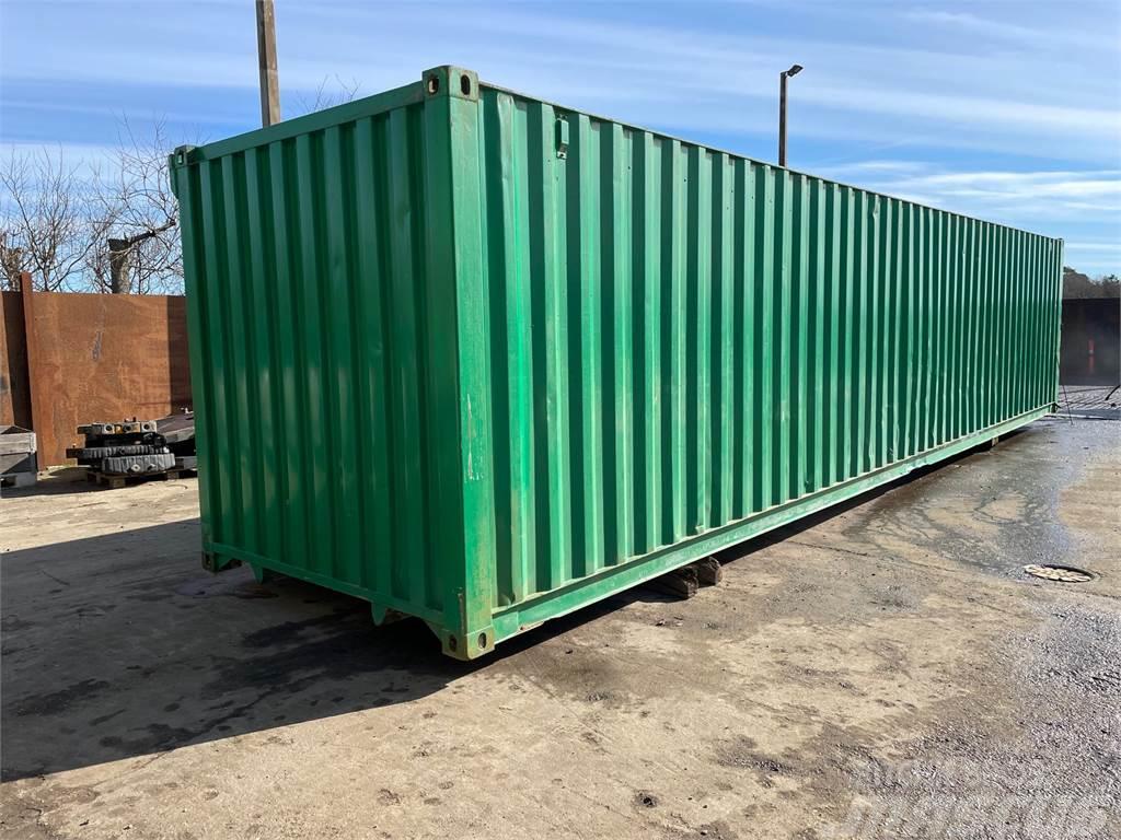  40ft container opdelt i 2 rum. Förrådscontainers