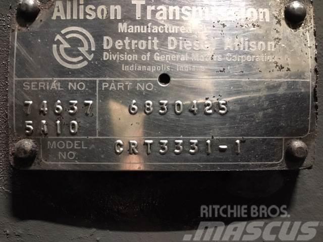 Allison transmission Model CRT3331-1 Växellåda