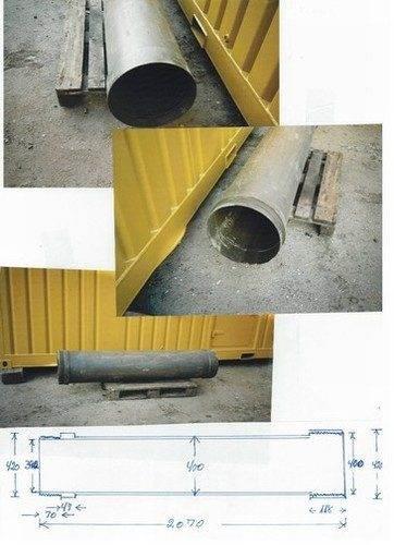  Casings 400 mm x 2070 mm - ca. 1000 stk Pipeline-utrustning