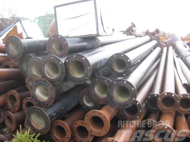  Flangerør - længde 6 - 8 m - 5 stk Pipeline-utrustning