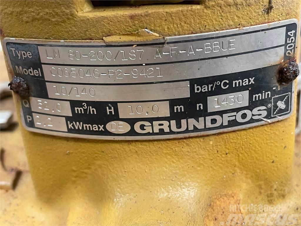Grundfos type LM 80-200/187 A-F-A BBUE pumpe Vattenpumpar