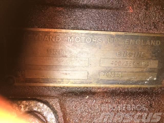 Leyland (Motors Ltd. England) Type 400/387-MK3 Motorer