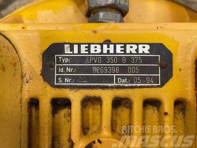 Liebherr gear Type PVG 350 B 375 ex. Liebherr PR732M Övriga