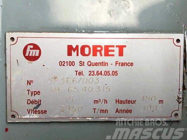 Moret Pumpe Type MF 65.40.315 Vattenpumpar