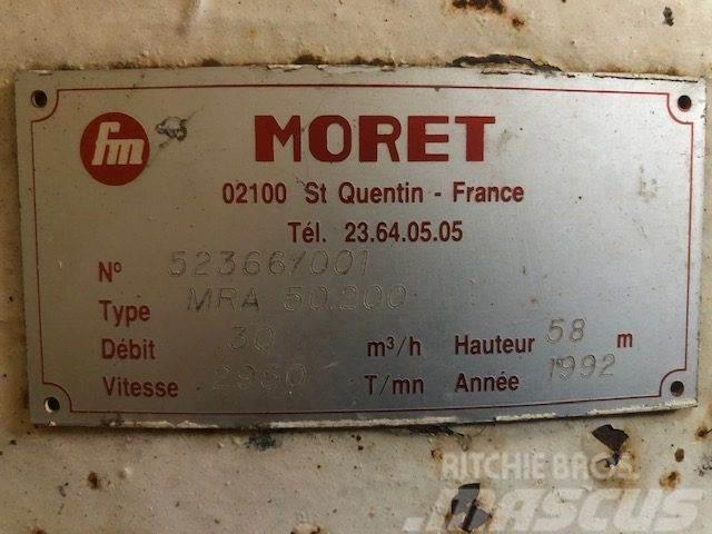 Moret Pumpe Type MRA 50.200 Vattenpumpar