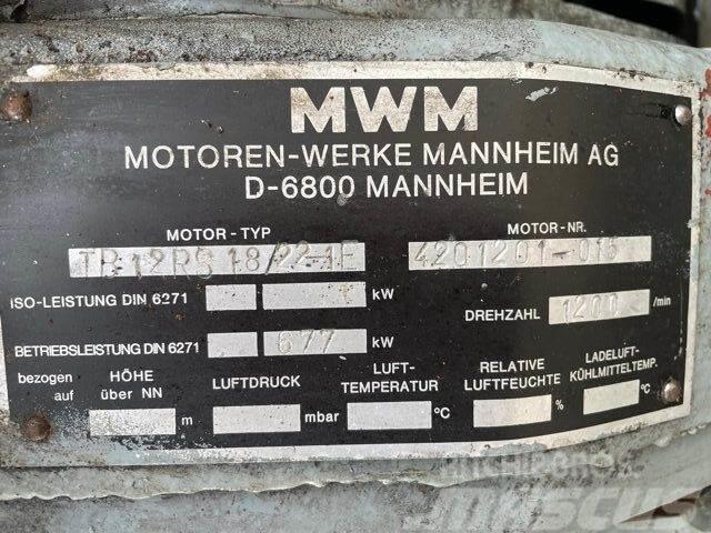 MWM TB12RS 18/22-1E motor Motorer