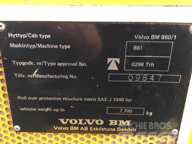 Volvo 861 dumper 6 x 4 til ophug Minidumprar