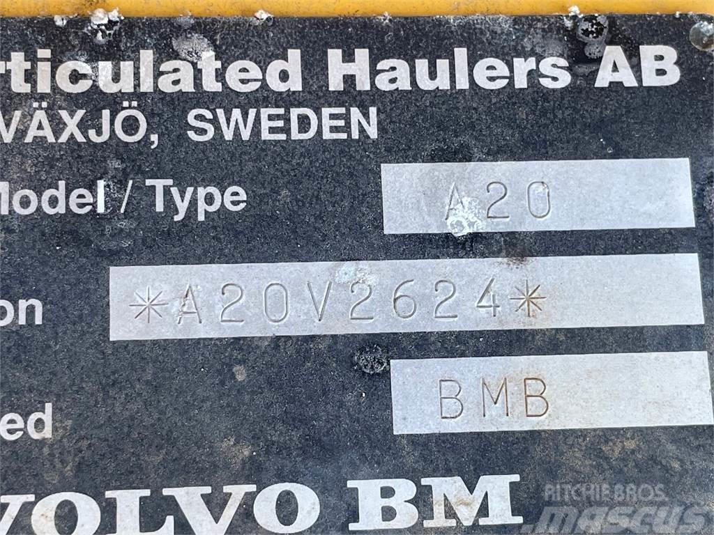 Volvo A20 dumper 6 x 6 - til ophug Minidumprar