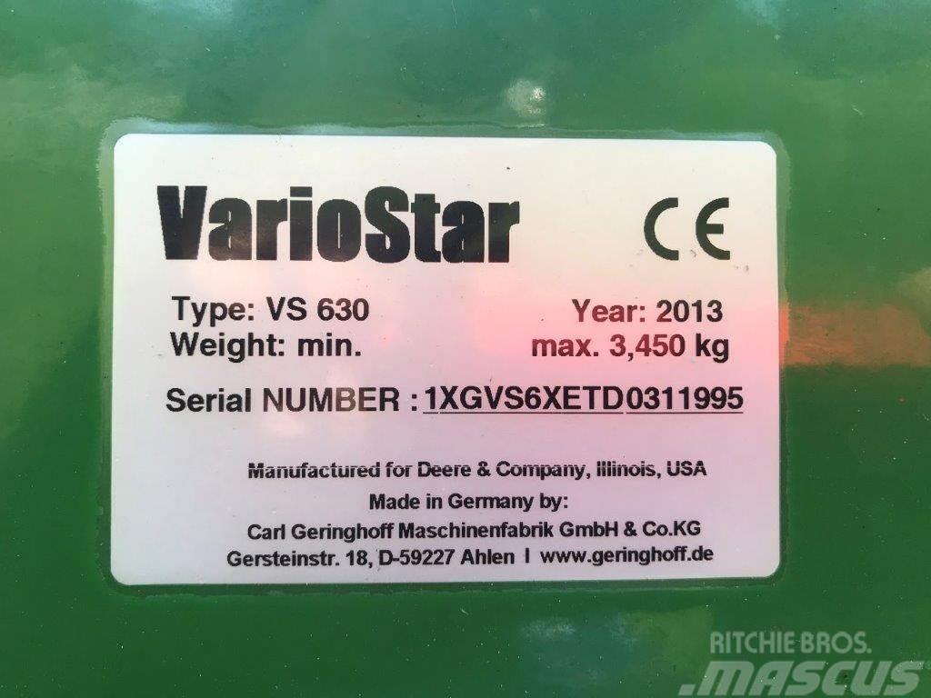 John Deere VarioStar 630 Skärbord