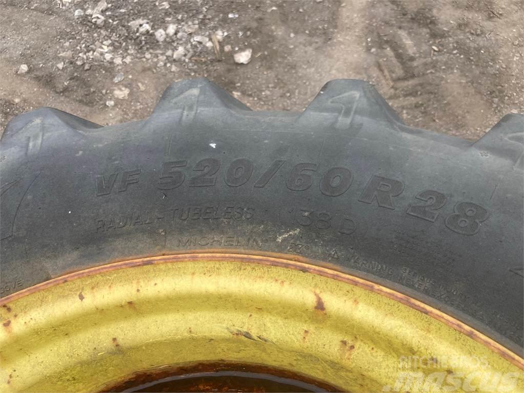 John Deere Wheels & Michelin Tyres Däck, hjul och fälgar