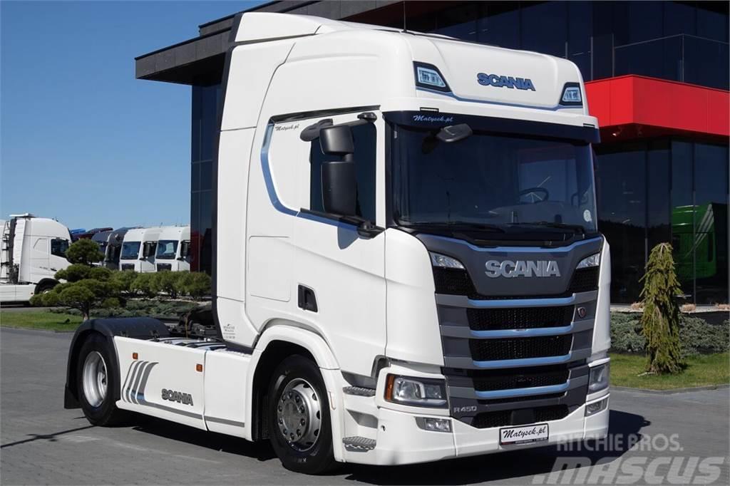 Scania R 450 / RETARDER / I-PARK COOL / EURO 6 / NAVI / Dragbilar