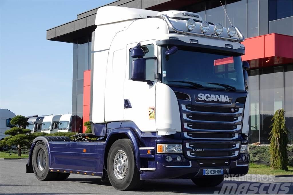 Scania R 450 / RETARDER / I-PARK COOL / EURO 6 / SPROWADZ Dragbilar