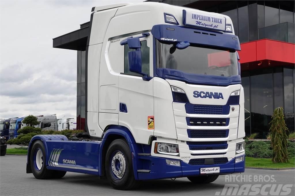 Scania S 500 / I-PARK COOL / RETARDER / NAVI  /ALUFELGI   Dragbilar