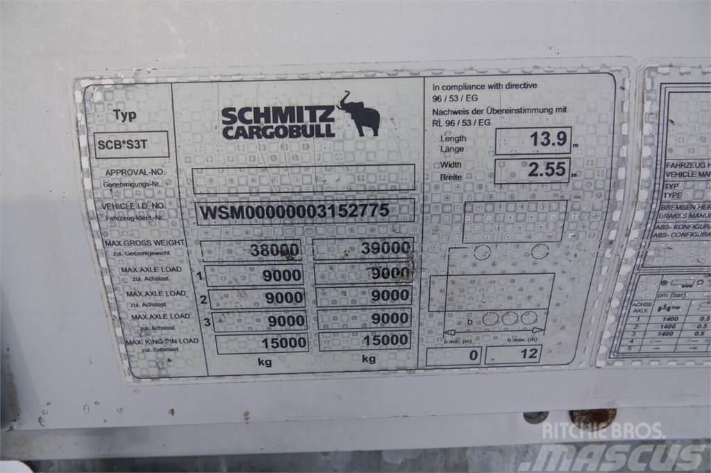 Schmitz Cargobull CURTAINSIDER / STANDARD / 2012 YEAR Kapelltrailer