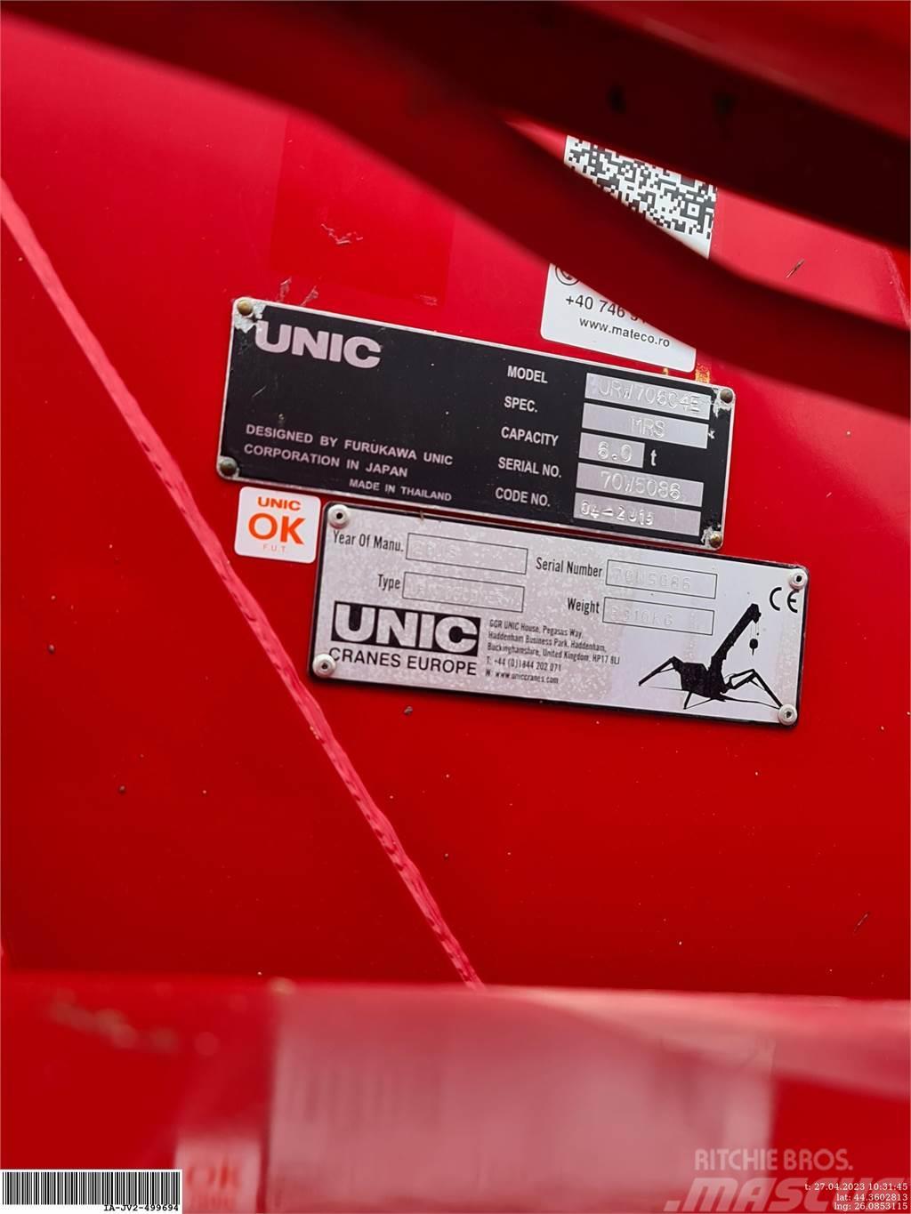 Unic Cranes UNIC URW706 Minikranar