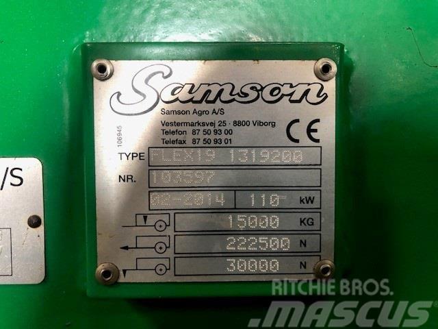 Samson FLEX-19 Fast- och kletgödselspridare
