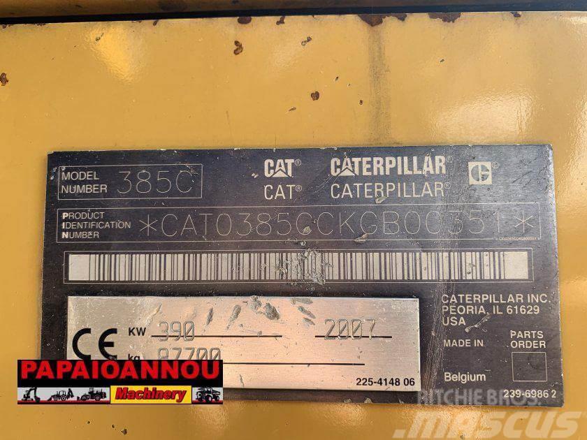 CAT 385C LME Bandgrävare