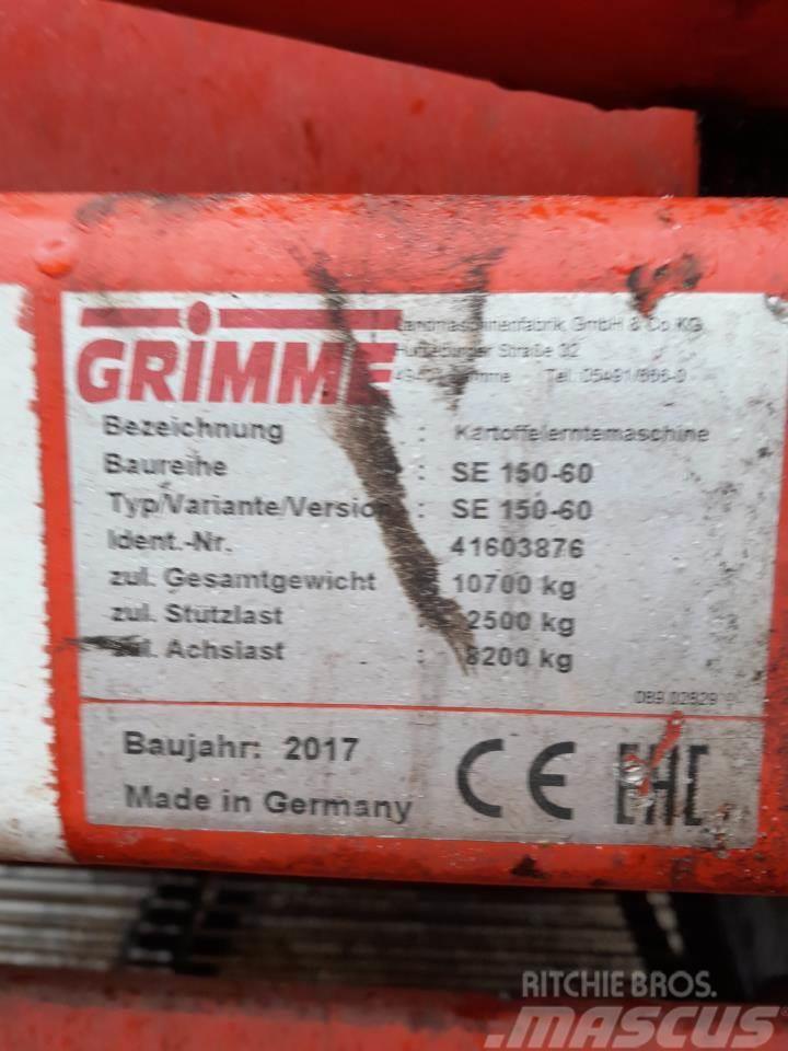 Grimme SE 150-60 NB Potatisupptagare och potatisgrävare