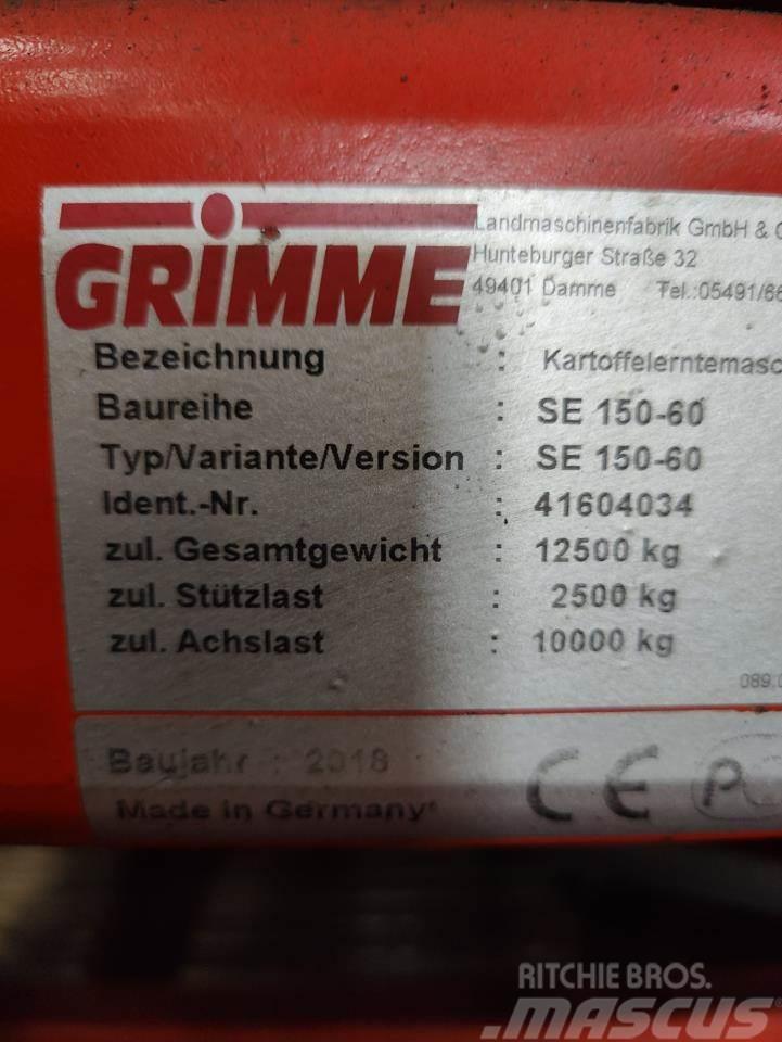 Grimme SE150-60UB-XXL Potatisupptagare och potatisgrävare