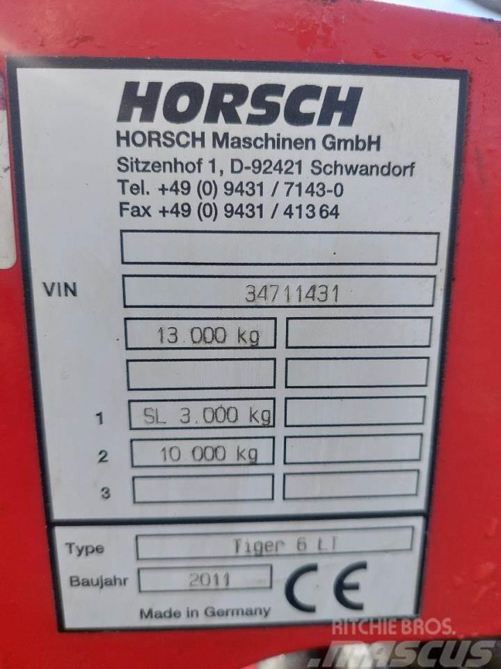 Horsch Tiger 6 LT / Pronto 6 TD Harvar